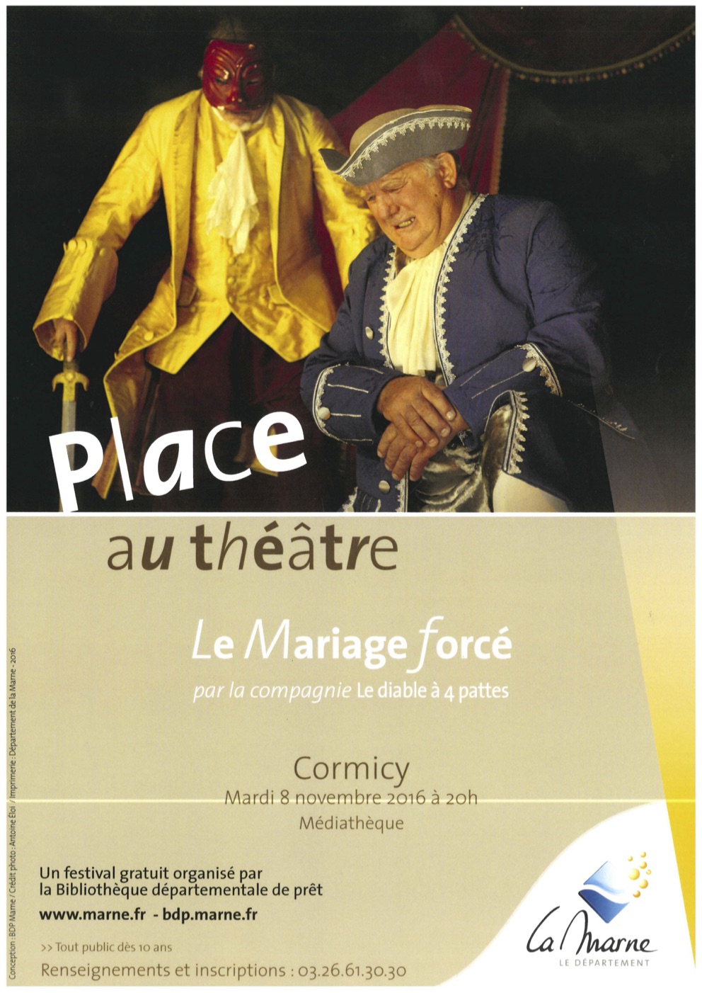 Le Mariage Force De Moliere Cormicy Communaute De Communes